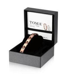Vòng tay Nữ điều hoà huyết áp Toma 22F Gold Diamond 8 vong tay nu dieu hoa huyet ap toma 22f gold diamond 261023 ka
