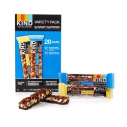 Bánh ăn kiêng Kind Nuts & Spices 20 thanh (Hộp 800g Mix 2 loại) 6 banh an kieng kind nuts spices 20 thanh hop 800g mix 2 loai kb