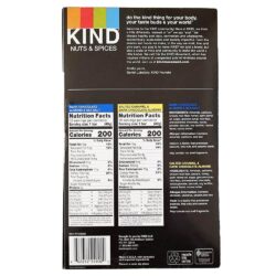 Bánh ăn kiêng Kind Nuts & Spices 20 thanh (Hộp 800g Mix 2 loại) 8 banh an kieng kind nuts spices 20 thanh hop 800g mix 2 loai kd