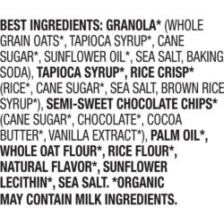 banh ngu coc annies organic chewy granola bars chocolate chip 151g 6 thanh ke