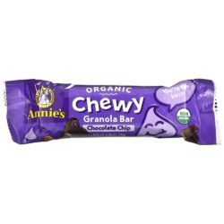 banh ngu coc annies organic chewy granola bars chocolate chip 151g 6 thanh kh