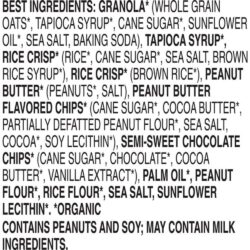 Bánh ngũ cốc Annie’s Organic Chewy Granola Bars Peanut Butter Chocolate Chip 151g (6 thanh) 10 banh ngu coc annies organic chewy granola bars peanut butter chocolate chip 151g 6 thanh kd