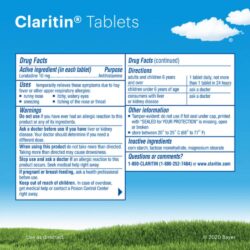Giảm cảm cúm, sổ mũi Claritin Antihistamine Non-Drowsy Loratadine 10mg 45 viên 9 giam cam cum so mui claritin antihistamine non drowsy loratadine 10mg 45 vien kb