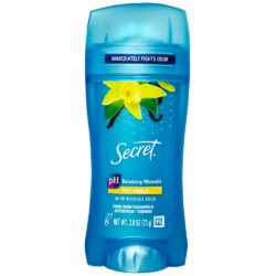 Lăn khử mùi sáp Secret pH Balancing Minerals Cozy Vanilla Invisible Solid 73g 6 lan khu mui sap secret ph balancing minerals cozy vanilla invisible solid 73g kc