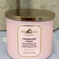 Nến thơm 3 tim Bath & Body Works White Barn Champagne Toast 4 nen thom 3 tim bath body works white barn champagne toast ka