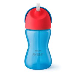 Set 2 bình tập uống nước cho bé Philips Avent 300ml (Blue, Green) 11 set 2 binh tap uong nuoc cho be philips avent 300ml blue green kc