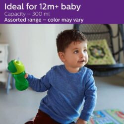 Set 2 bình tập uống nước cho bé Philips Avent 300ml (Blue, Green) 15 set 2 binh tap uong nuoc cho be philips avent 300ml blue green kg