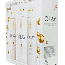 Set sữa tắm săn chắc da Olay Collagen 530ml x3 chai (Mỹ) 11 set sua tam san chac da olay collagen 530ml x3 chai my kf
