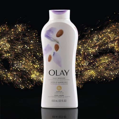 sua tam duong am olay daily moisture almond milk body wash 650ml kb