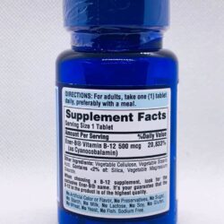 Viên uống bổ sung B-12 Puritan’s Pride Vitamin B12 500mcg 100 Tablets 7 vien uong bo sung b 12 puritans pride vitamin b12 500mcg 100 tablets kb