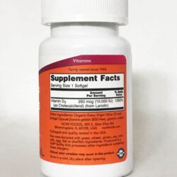 vien uong bo sung vitamin d3 now vitamin d3 10000 iu 240 softgels kd