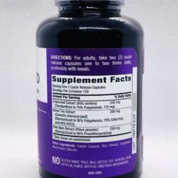 vien uong chong oxy hoa piping rock standardized grapeseed green tea pine bark complex 240 capsules knc