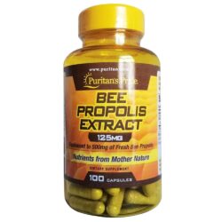 vien uong keo ong puritans pride bee propolis extract 125mg 100 capsules kd