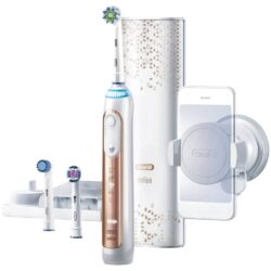 ban chai danh rang sac dien oral b genius 8000 toothbrush rosegold ka
