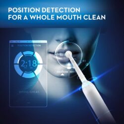 ban chai danh rang sac dien oral b genius 8000 toothbrush rosegold kf