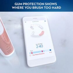 ban chai danh rang sac dien oral b genius 8000 toothbrush rosegold km