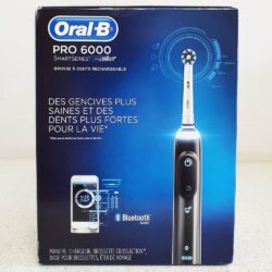 Bàn chải đánh răng sạc điện Oral-B Pro 6000 Toothbrush (Black) 11 ban chai danh rang sac dien oral b pro 6000 toothbrush black ki