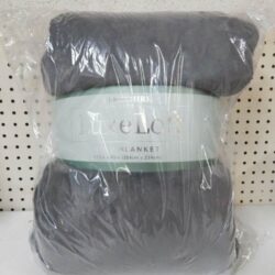 chan men berkshire luxeloft king blanket 284cm x 234cm gray ke