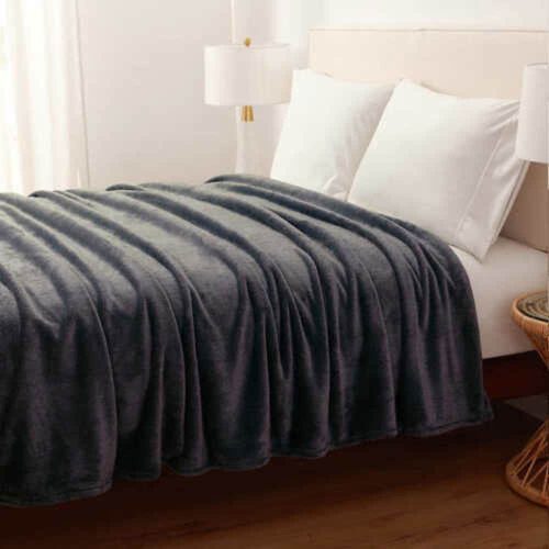 chan men berkshire luxeloft king blanket 284cm x 234cm gray kf