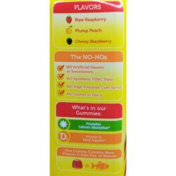 Kẹo dẻo bổ sung D3 cho trẻ em L’il Critters Vitamin D3 290 Gummies 8 keo deo bo sung d3 cho tre em lil critters vitamin d3 290 gummies ka