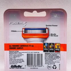Lưỡi dao cạo râu Gillette Fusion 5 4 cái (Úc) 10 luoi dao cao rau gillette fusion 5 4 cai uc kc