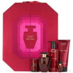set 5 mon victorias secret very sexy glamorous luxe edp 100ml 7 5ml candle 56g lotion 250ml wash 250ml ka