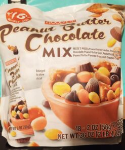socola bo dau phong cac loai hoodys peanut butter chocolate mix 56g x18 goi 36oz kc