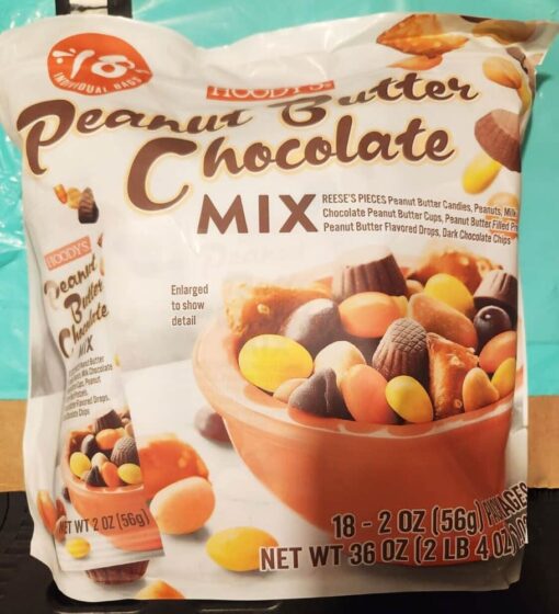 socola bo dau phong cac loai hoodys peanut butter chocolate mix 56g x18 goi 36oz kc