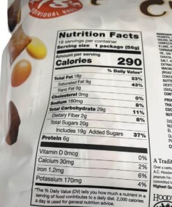 socola bo dau phong cac loai hoodys peanut butter chocolate mix 56g x18 goi 36oz kg