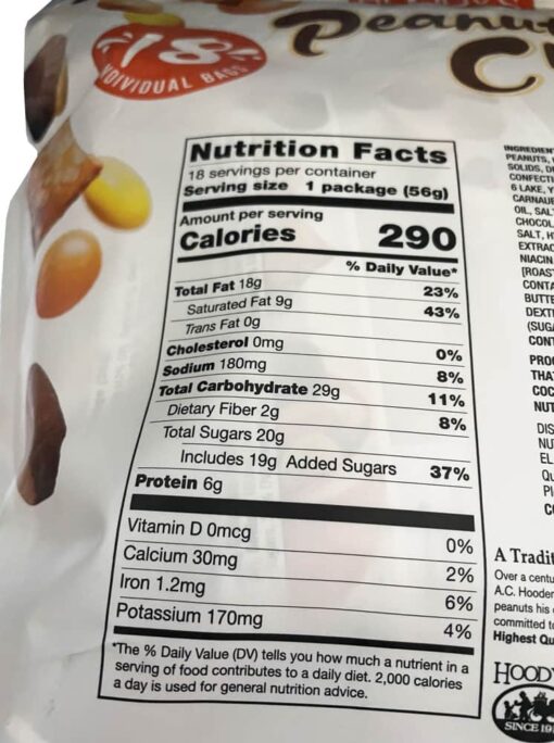 socola bo dau phong cac loai hoodys peanut butter chocolate mix 56g x18 goi 36oz kg