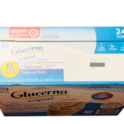 sua danh cho nguoi tieu duong glucerna original vanilla shake 237ml x24 hop kc
