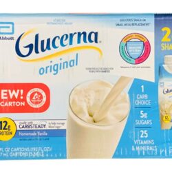 sua danh cho nguoi tieu duong glucerna original vanilla shake 237ml x24 hop kd