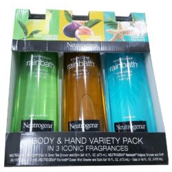 Sữa tắm Neutrogena Rainbath Shower & Bath Gel 473ml x3 chai (Pear & Green Tea, Original, Ocean) 8 sua tam neutrogena rainbath shower bath gel 473ml x3 chai pear green tea original ocean kb