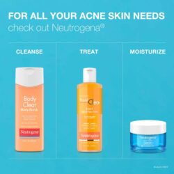 Sữa tắm ngăn mụn lưng Neutrogena Body Clear Body Scrub 250ml 13 sua tam ngan mun lung neutrogena body clear body scrub 250ml ka