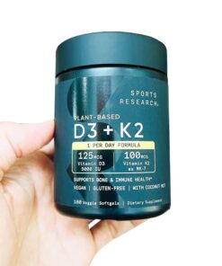 vien uong bo sung vitamin d3 k2 sr vitamin d3 k2 with coconut oil 125mcg 5000iu 160 softgels 021024 ka
