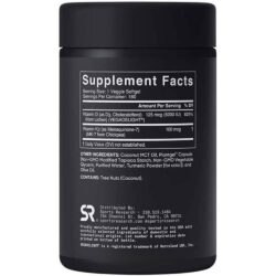 Viên uống bổ sung Vitamin D3, K2 SR Vitamin D3 + K2 with Coconut Oil 125mcg (5000IU) 160 Softgels 10 vien uong bo sung vitamin d3 k2 sr vitamin d3 k2 with coconut oil 125mcg 5000iu 160 softgels 021024 kb