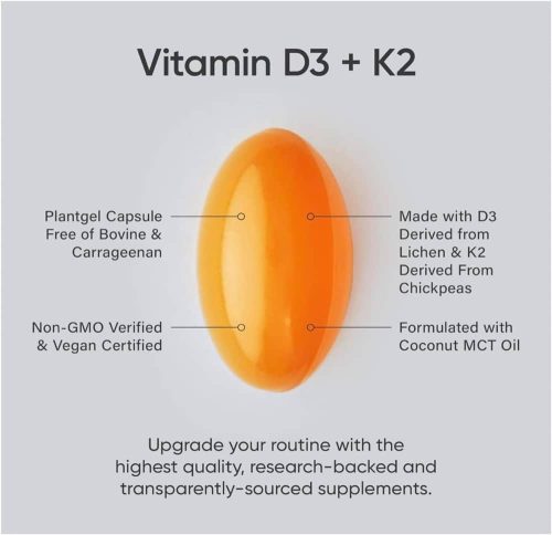 vien uong bo sung vitamin d3 k2 sr vitamin d3 k2 with coconut oil 125mcg 5000iu 160 softgels 021024 kc