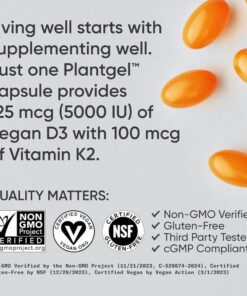 vien uong bo sung vitamin d3 k2 sr vitamin d3 k2 with coconut oil 125mcg 5000iu 160 softgels 021024 ke