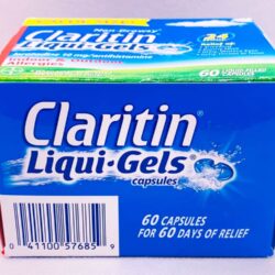 Viên uống chống dị ứng Claritin Antihistamine Non-Drowsy Loratadine 10mg 60 Liqui-Gels 12 vien uong chong di ung claritin antihistamine non drowsy loratadine 10mg 60 liqui gels kf