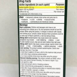 Viên uống giảm đau đầu Excedrin Extra Strength 100 viên 11 vien uong giam dau dau excedrin extra strength 100 vien 020125 kc