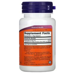 Viên uống hỗ trợ trước và sau tai biến Now Nattokinase 100mg 60 Capsules 4 vien uong ho tro truoc va sau tai bien now nattokinase 100mg 60 capsules ka