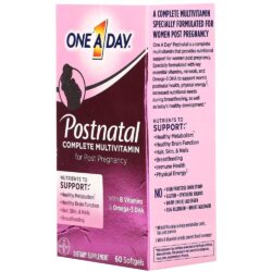 Vitamin cho phụ nữ sau sinh One A Day Postnatal 60 Softgels 12 vitamin cho phu nu sau sinh one a day postnatal 60 softgels 090525 kd