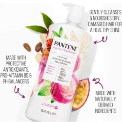 Set dầu gội và xả Pantene Essential Botanicals Color Safe Moisturizing Shampoo & Conditioner 1.13L (Passion Fruit & Cocoa Butter) 6 dau goi pantene essential botanicals color safe moisturizing shampoo 1 13l passion fruit cocoa butter kb