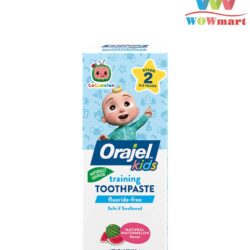 Kem đánh răng cho trẻ Orajel Training Toothpaste CoComelon Watermelon 42.5g