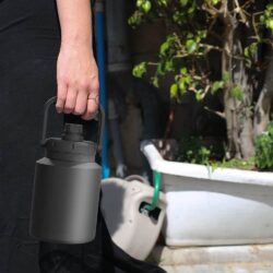 set 2 binh giu nhiet asobu mini jug 1l black green kg