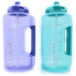 Set 2 bình nước Zulu Half Gallon Water Bottles 1893ml (Aquaviva, Grape) 10 set 2 binh nuoc zulu half gallon water bottles 1893ml aquaviva grape kg