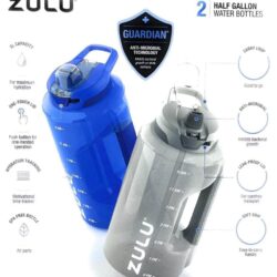 Set 2 bình nước Zulu Half Gallon Water Bottles 1893ml (Royal Blue, Grey) 9 set 2 binh nuoc zulu half gallon water bottles 1893ml royal blue grey ka
