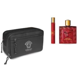 Set Versace Eros Flame 3 món (EDP 100ml, EDP 10ml, Túi đựng mỹ phẩm) 4 set versace eros flame 3 mon edp 100ml edp 10ml tui dung my pham kb