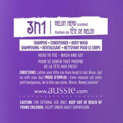 sua tam goi xa cho be aussie kids 3in1 melon head 778ml ka