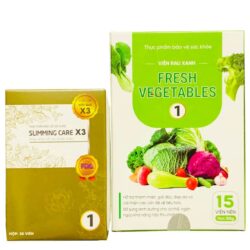 vien rau xanh detox fresh vegetables 15 tablets combo1 ka